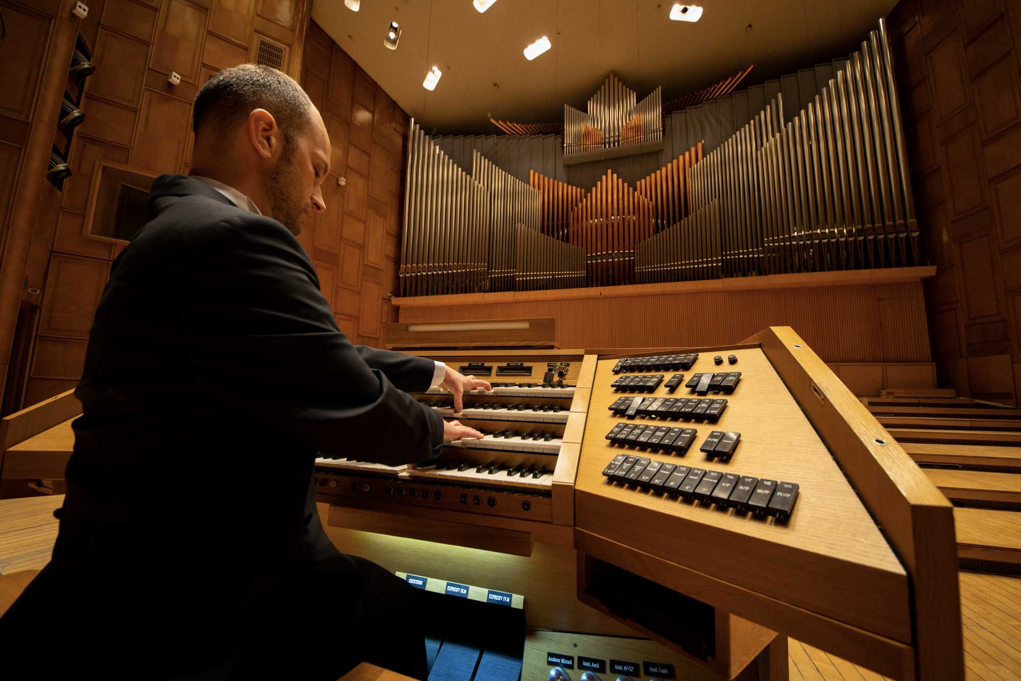 Eduard Iosif Antal organist orga sala radio bucuresti